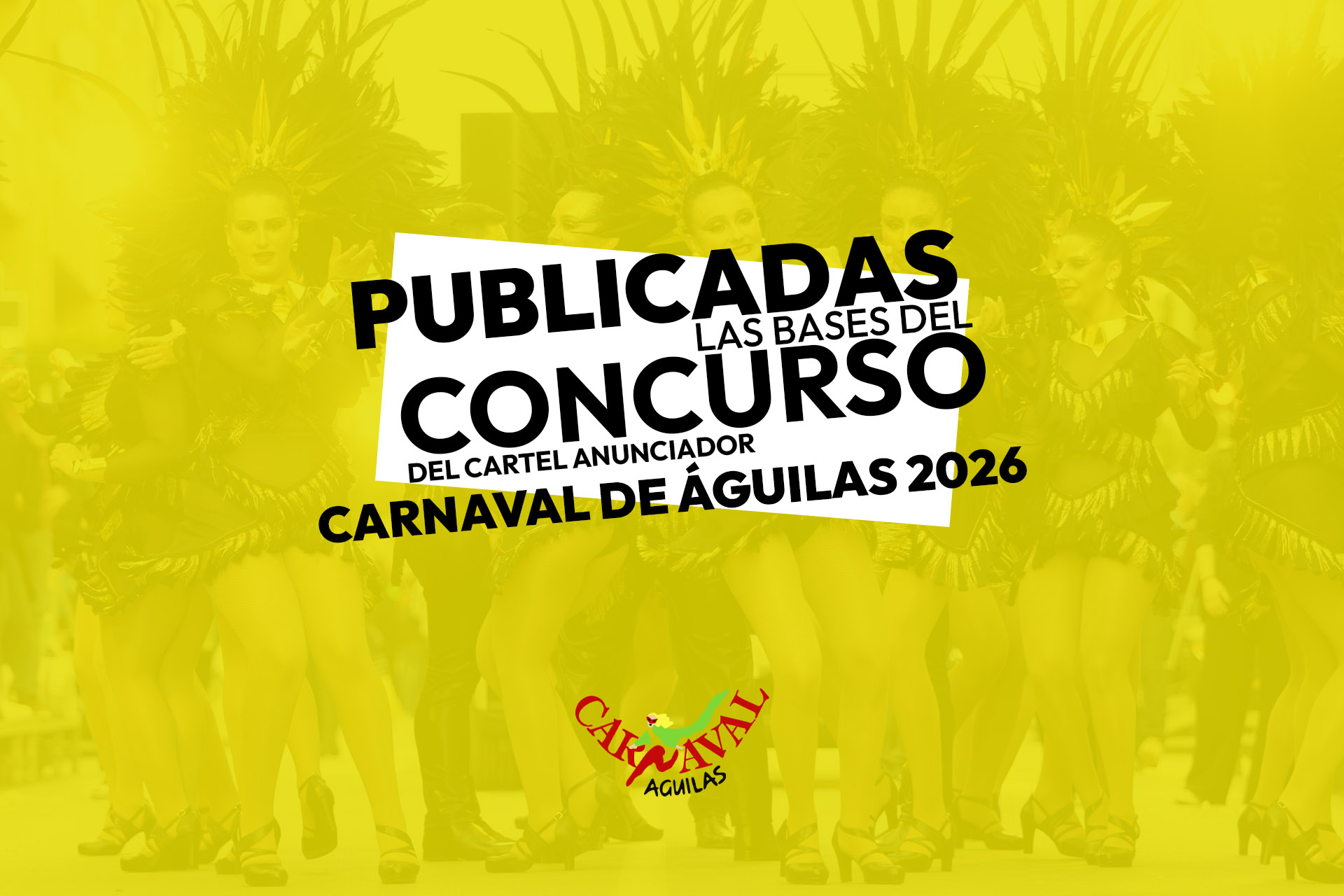 Bases concurso del cartel anunciador Carnaval de Águilas 2026